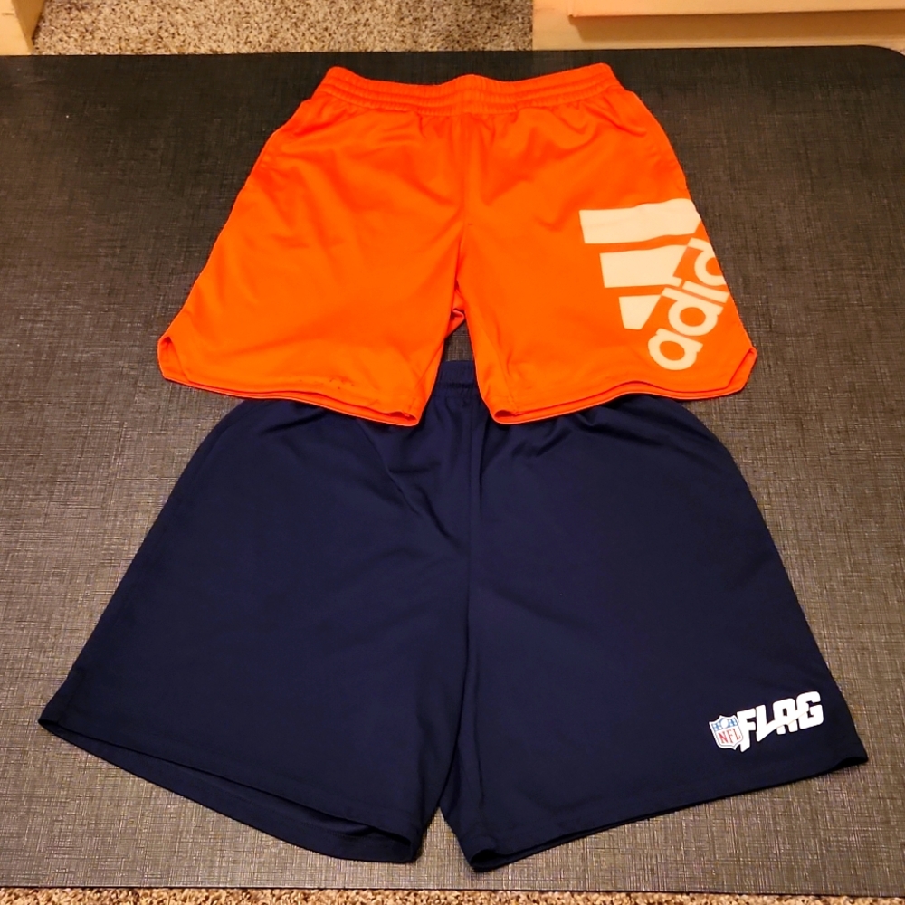 2 pairs of youth shorts